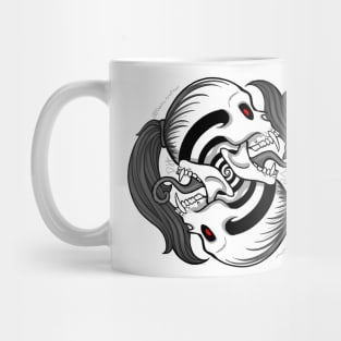 Spiral Skull Mug